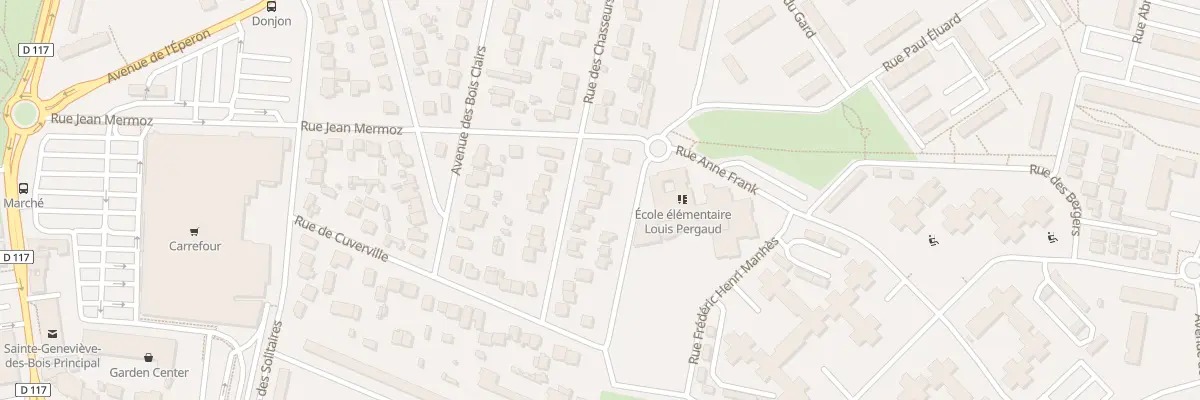 Plan du 47 Rue des Chasseurs à Sainte-Geneviève-des-Bois