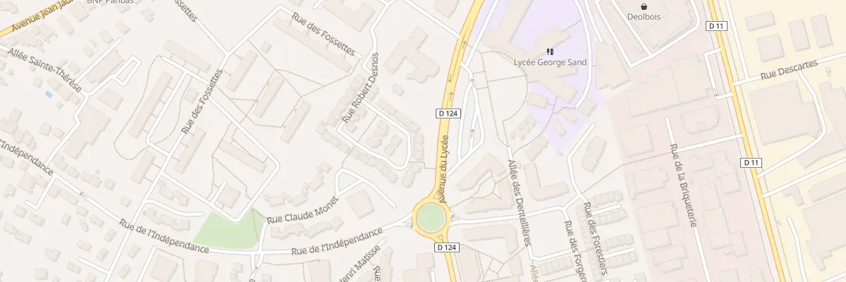 Plan du 46 Rue Robert Desnos à Domont