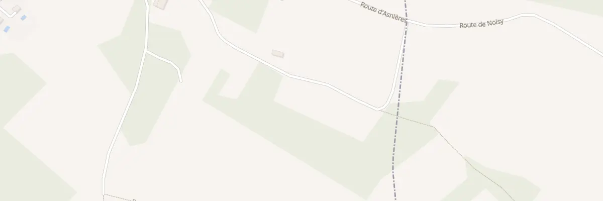 Plan du 9001 Che du Champ de la Croix à Noisy-sur-Oise