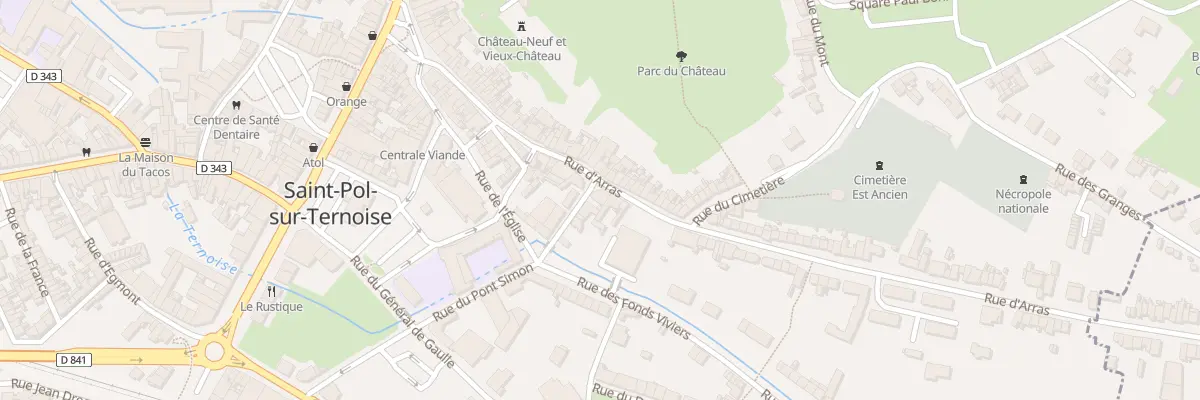 Plan du 36 Rue d’Arras à Saint-Pol-sur-Ternoise