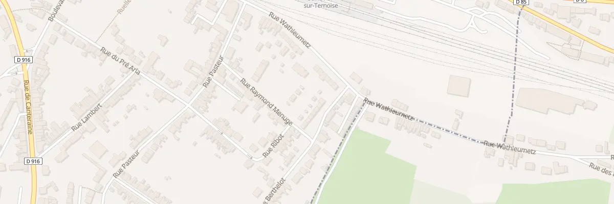 Plan du 6 Rue Berthelot à Saint-Pol-sur-Ternoise
