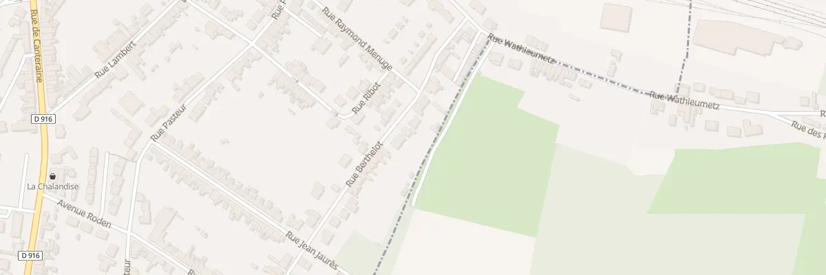 Plan du 15 Rue Berthelot à Saint-Pol-sur-Ternoise