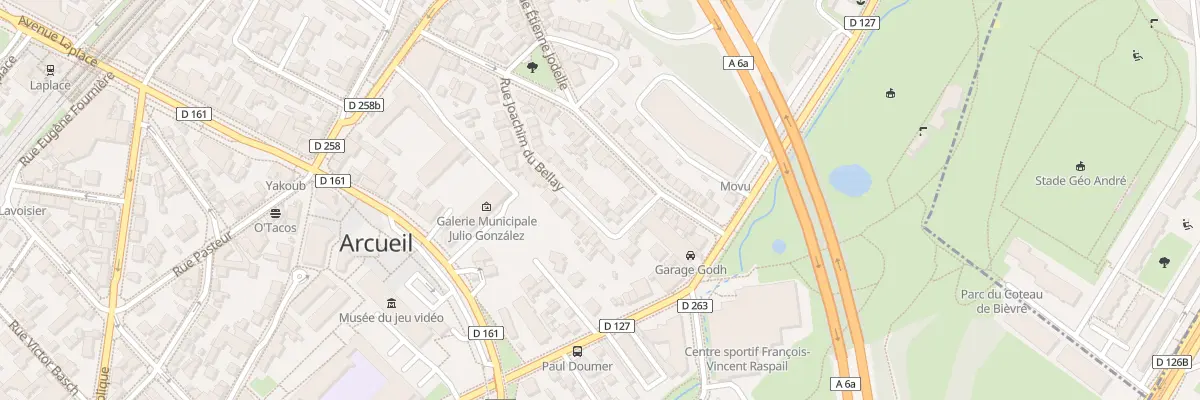 Plan du 27 Rue Joachim du Bellay à Arcueil