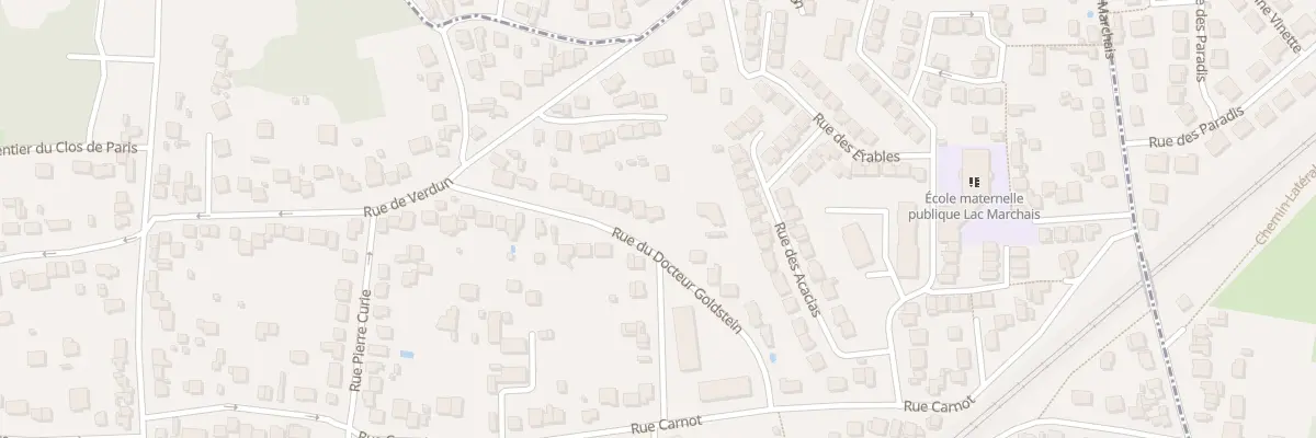 Plan du 23 Rue du Docteur Goldstein à Deuil-la-Barre