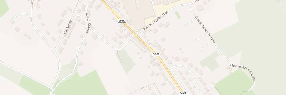 Plan du 38 Rue du Gen de Gaulle à Balagny-sur-Thérain