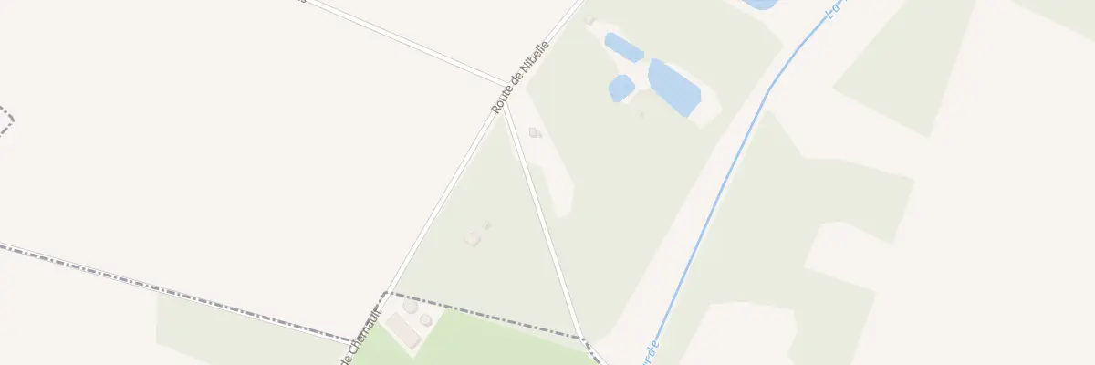 Plan du 57 Rte de Nibelle à Boiscommun