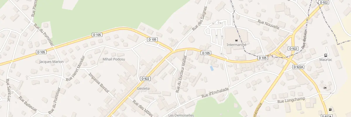 Plan du 48 Av Charles Perie à Mauriac