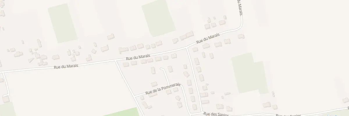 Plan du 484 Rue du Marais à Quiestède