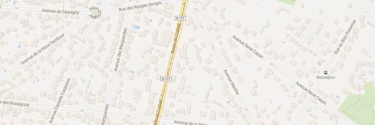 Plan du 69 Rte de Corbeil à Morsang-sur-Orge