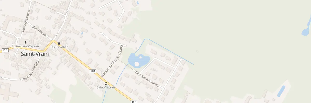Plan du 23 Clos St Caprais à Saint-Vrain