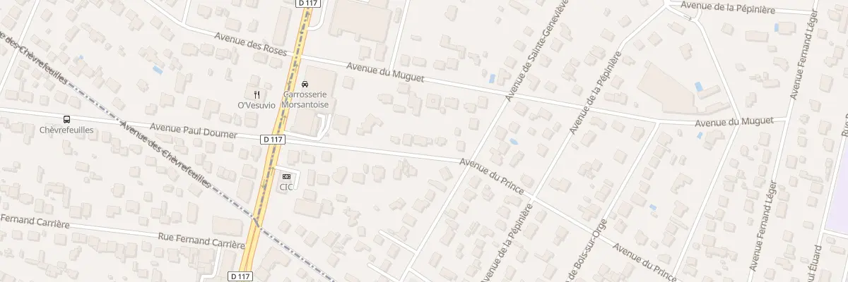 Plan du 9 Av du Prince à Morsang-sur-Orge