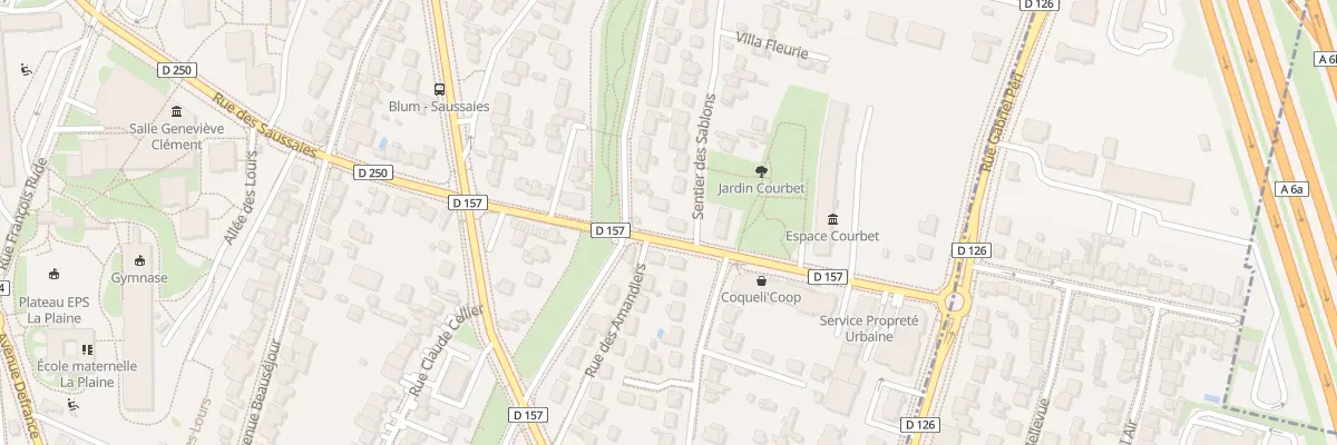 Plan du 25 Rue des Saussaies à Cachan