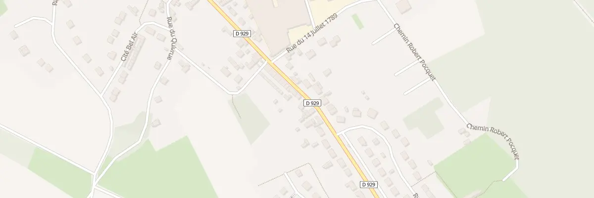 Plan du 46 Rue du Gen de Gaulle à Balagny-sur-Thérain
