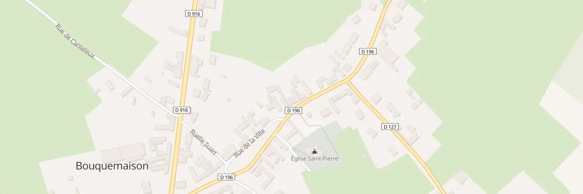 Plan du 14 Rue de la Ville à Bouquemaison