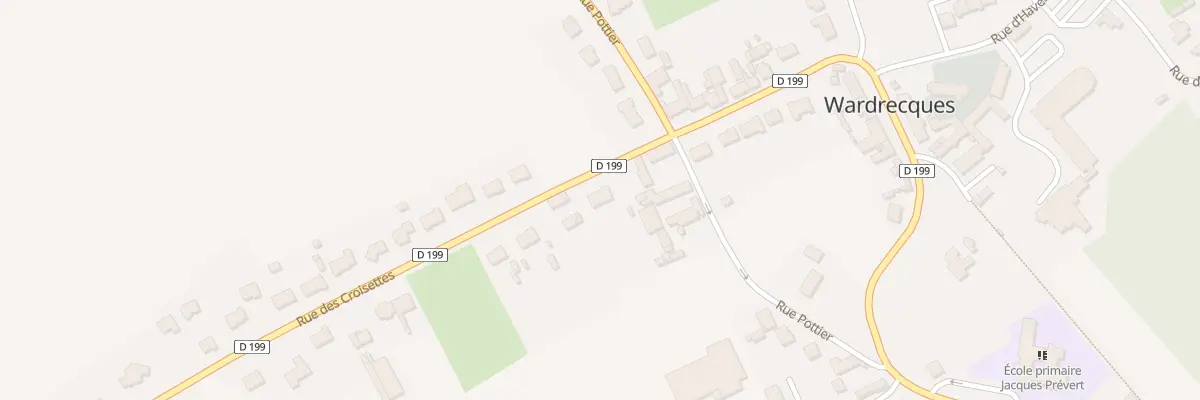 Plan du 13 Rue des Croisettes à Wardrecques