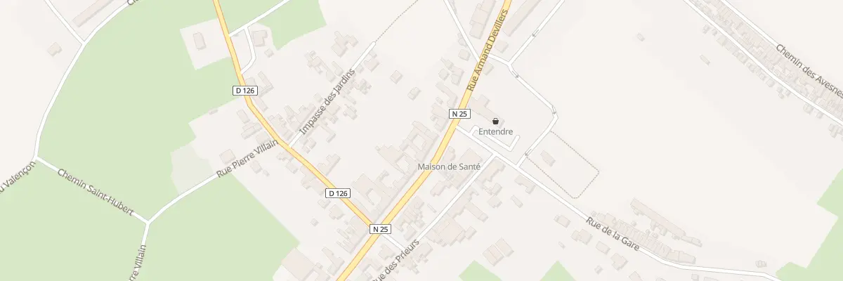 Plan du 41 Rue Armand Devillers à Beauval