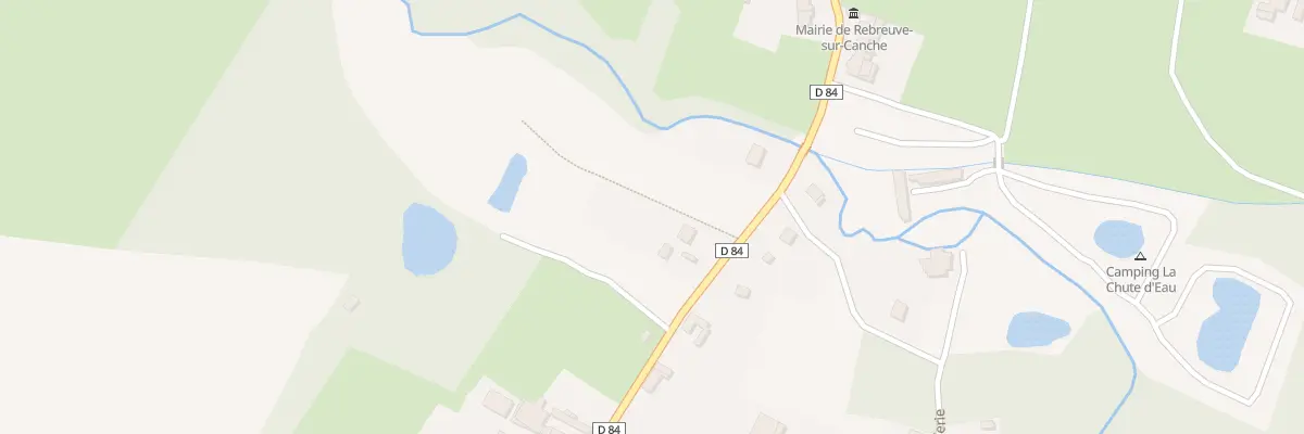 Plan du 23 Rue de l’Eglise à Rebreuve-sur-Canche