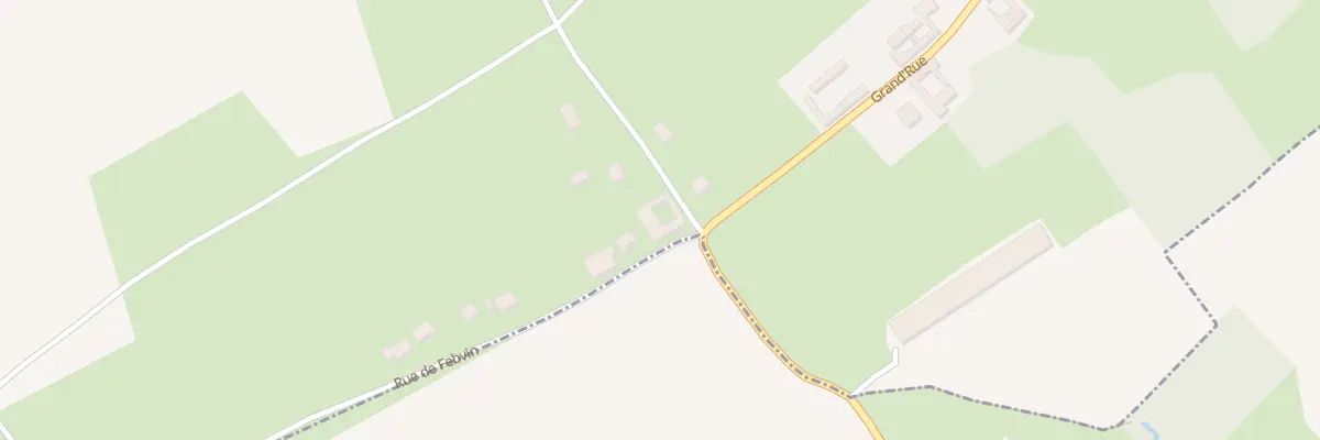 Plan du 2 Rue de Febvin à Ligny-lès-Aire