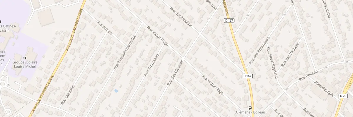 Plan du 25 Rue Victor Hugo à Savigny-sur-Orge