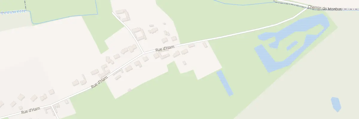 Plan du 1220 Rue d’Ham à Blessy