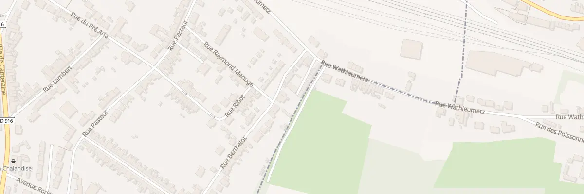 Plan du 5 Rue Berthelot à Saint-Pol-sur-Ternoise