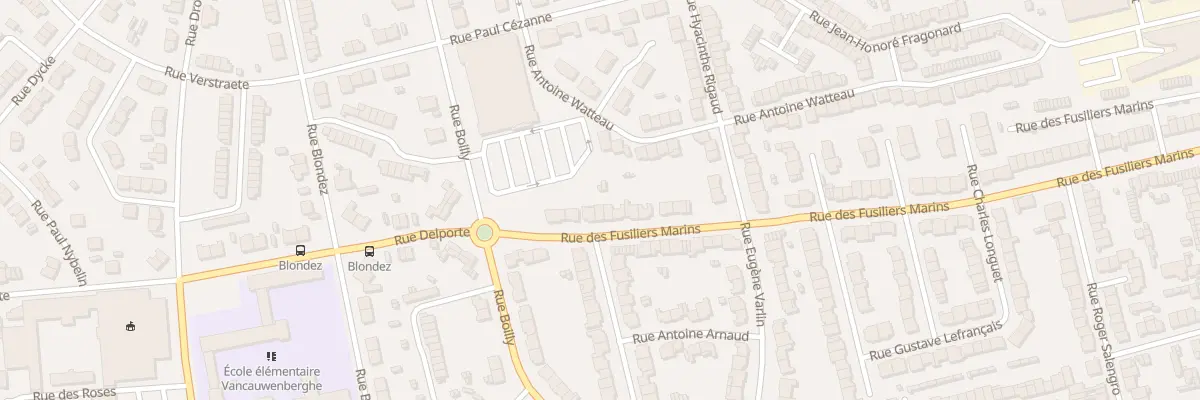 Plan du 116 Rue des Fusiliers Marins Sp à Dunkerque