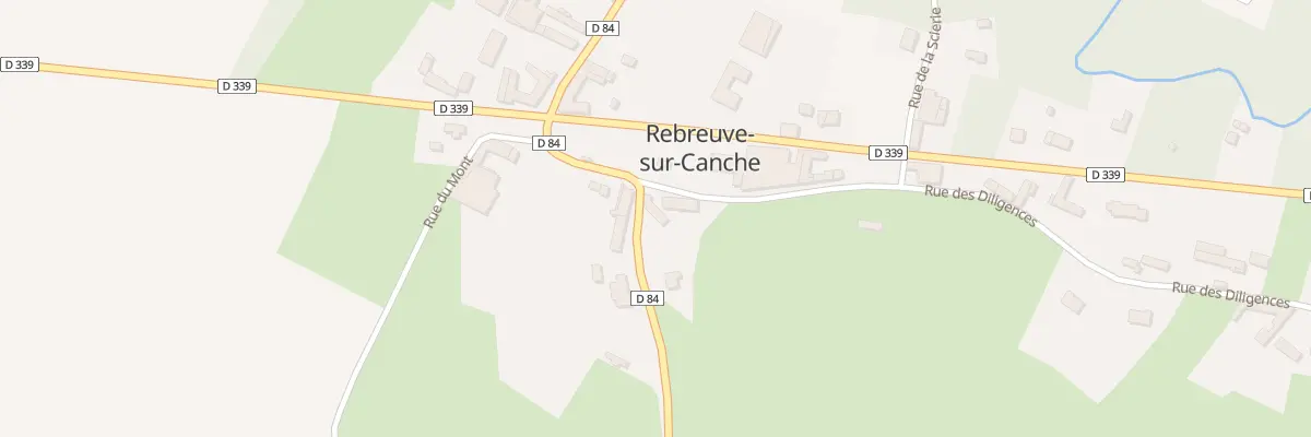 Plan du 11 Rue de la Couture à Rebreuve-sur-Canche