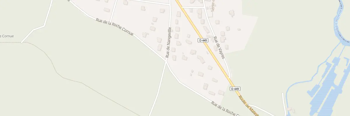 Plan du 11 Rue de Nangeville à D’Huison-Longueville