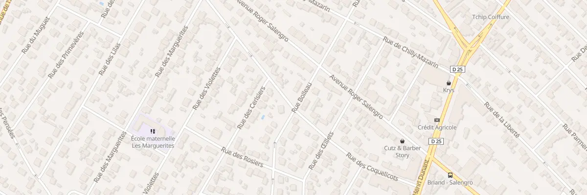 Plan du 47 Rue Boileau à Savigny-sur-Orge