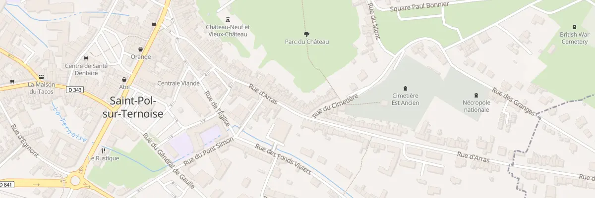 Plan du 61 Rue d’Arras à Saint-Pol-sur-Ternoise