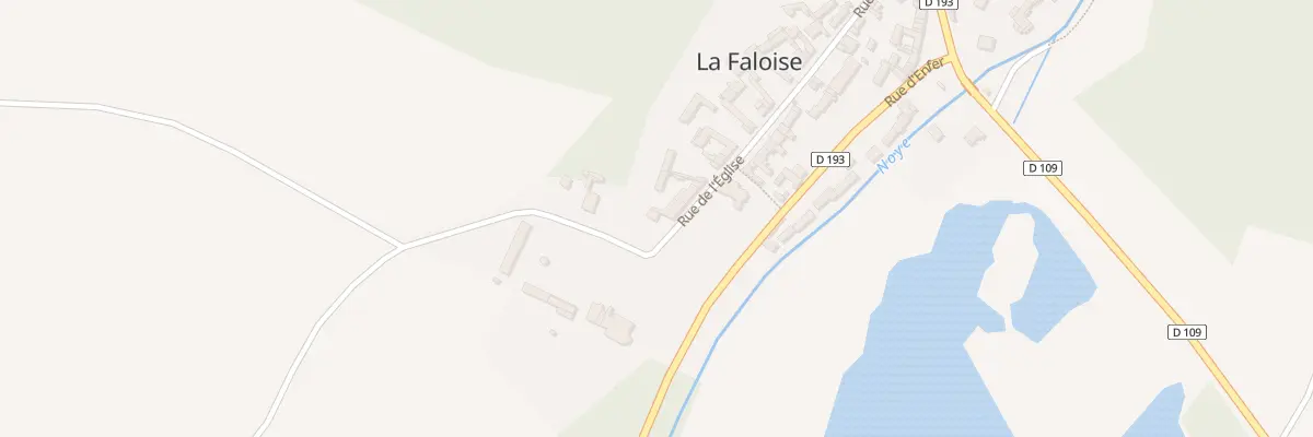 Plan du 30 Rue de l’Eglise à La Faloise