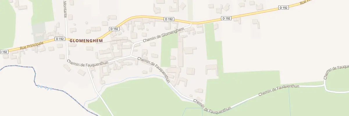 Plan du 31 Che de Fauquenthun Glomenghem à Aire-sur-la-Lys