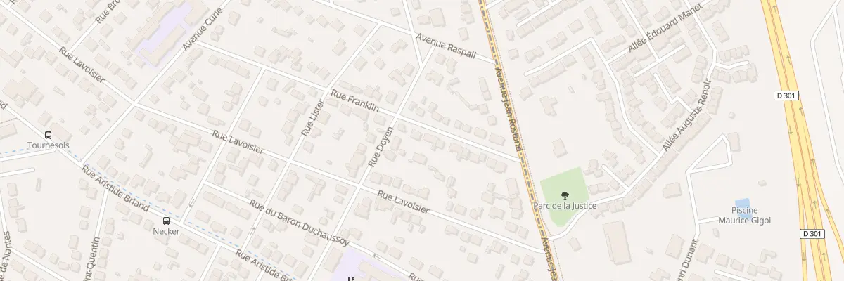 Plan du 19 Rue Franklin à Domont