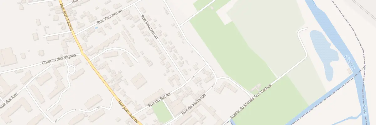 Plan du 57 Rue Vaucanson à Amiens