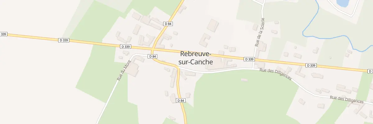 Plan du 7 Rue des Diligences à Rebreuve-sur-Canche