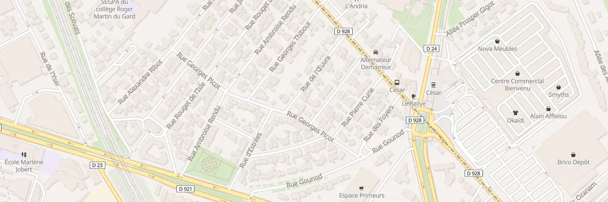 Plan du 4 Rue de l’Oeuvre à Épinay-sur-Seine