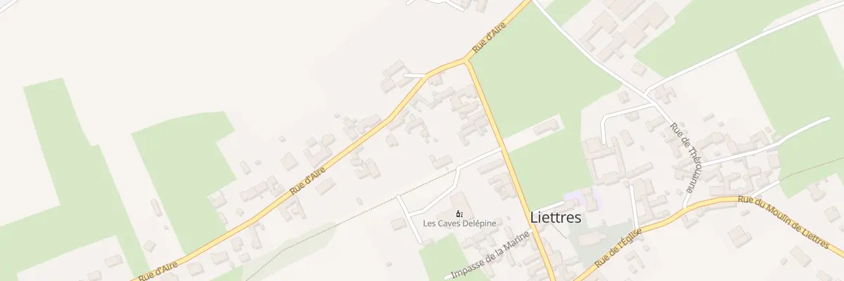 Plan du 7B Rte d’Aire à Liettres