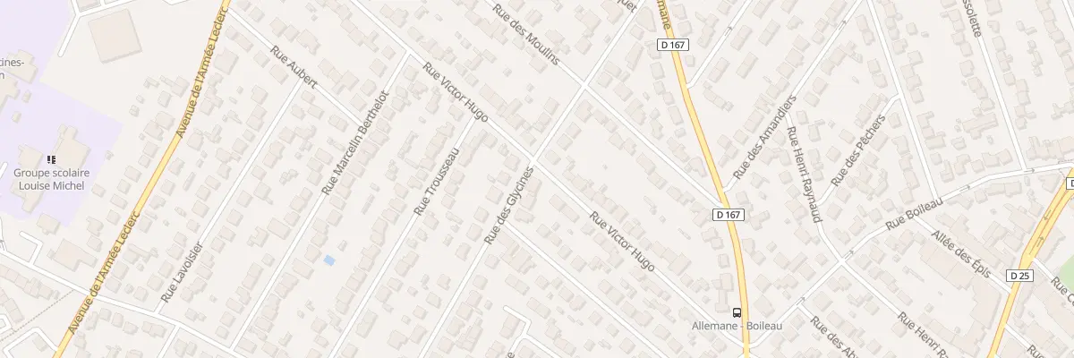 Plan du 23 Rue Victor Hugo à Savigny-sur-Orge