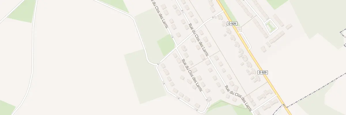 Plan du 19 Rue du Clos des Larris à Balagny-sur-Thérain