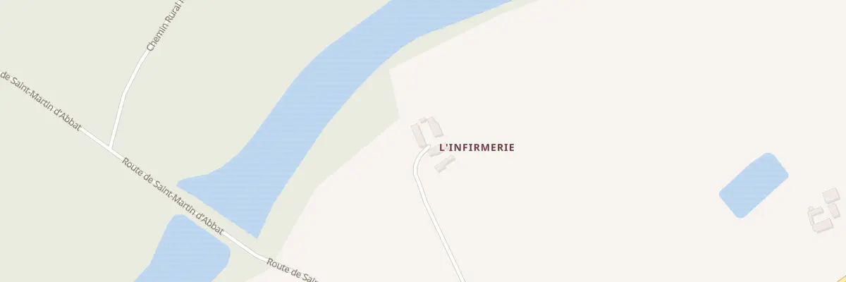 Plan du 302 Rte de Saint Martin d’Abbat à Bouzy-la-Forêt