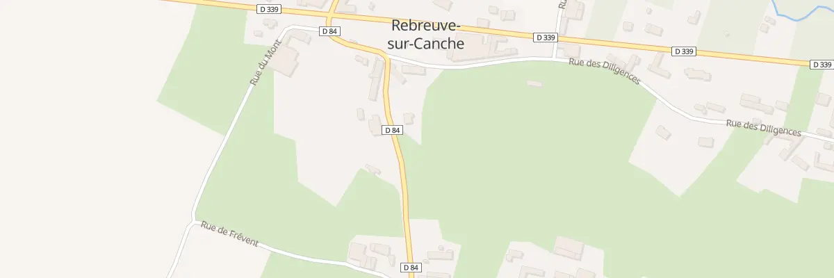 Plan du 15 Rue de la Couture à Rebreuve-sur-Canche