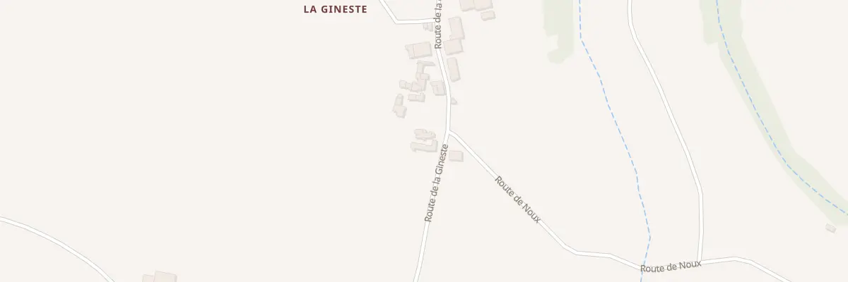 Plan du 5116 La Gineste à Almont-les-Junies