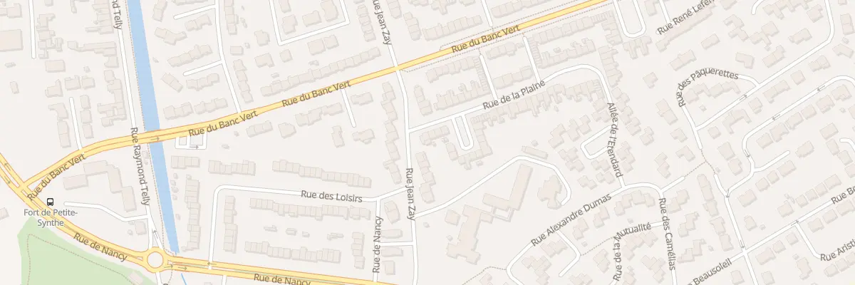 Plan du 2 Rue de la Plaine à Dunkerque