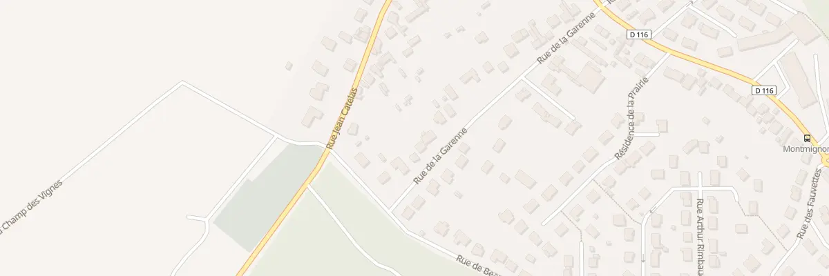 Plan du 32B Rue de la Garenne à Cagny