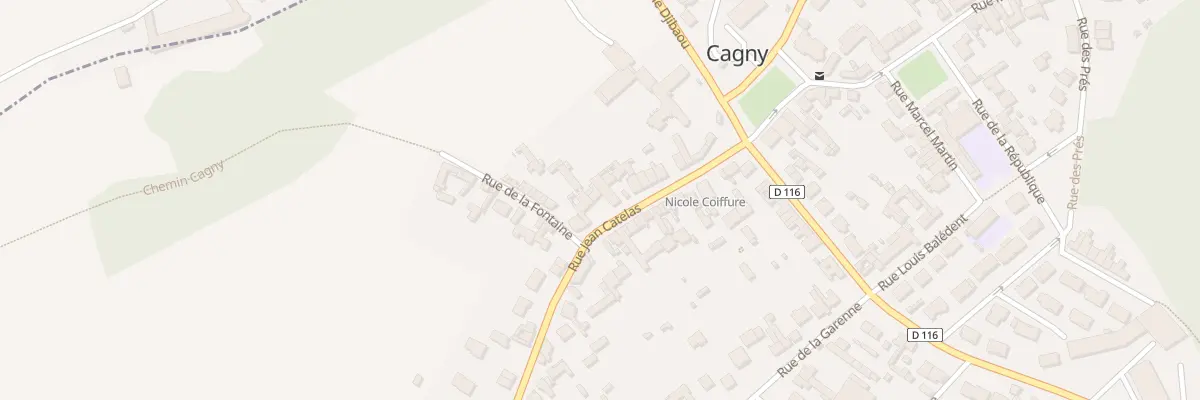 Plan du 16 Rue Jean Catelas à Cagny