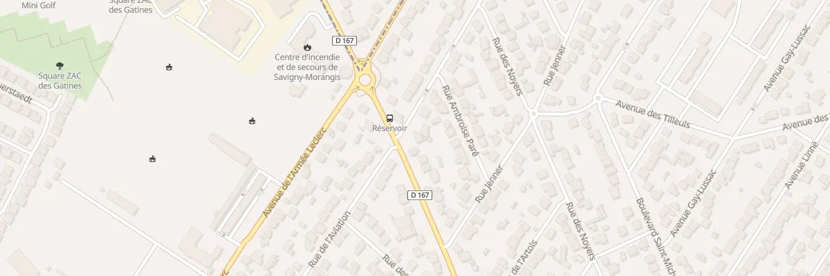 Plan du 2 Rue Pegoud à Savigny-sur-Orge