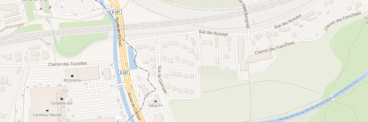 Plan du 5 Rue de Lorient à Savigny-sur-Orge