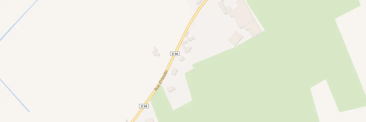 Plan du 59B Rue d’Hesdin à Westrehem