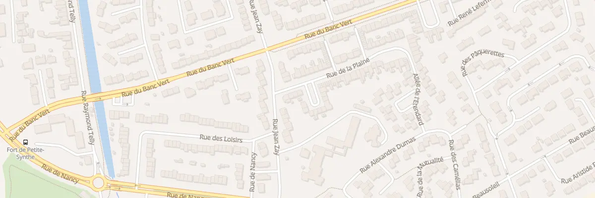 Plan du 6 Rue de la Plaine à Dunkerque