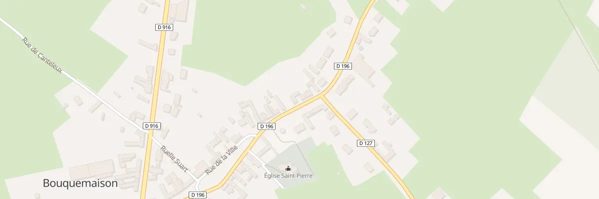 Plan du 18 Rue de la Ville à Bouquemaison